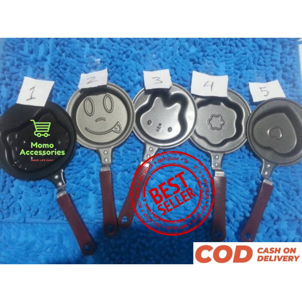 Teflon Mini Karakter / Wajan Mini / Teflon Mini Cetakan