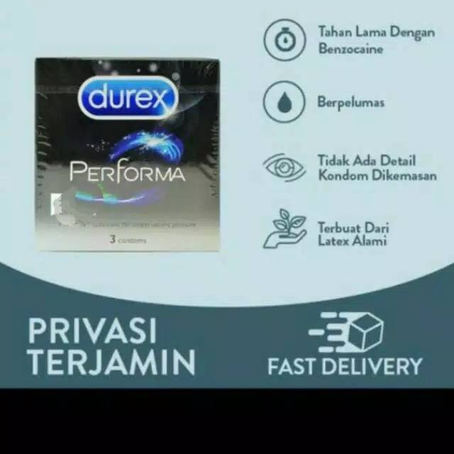 (BST) Kondom Condom Durex Performa Obat Kuat PRIVASI Proforma / Performa /  Tingle / Extra Safe / TogetherREADY