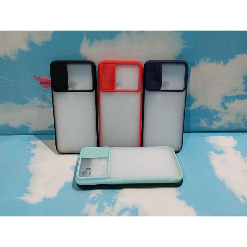 [JH] Oppo A53 CASE BUMPER CHOICE+PROTEKTOR PENUTUP KAMERA