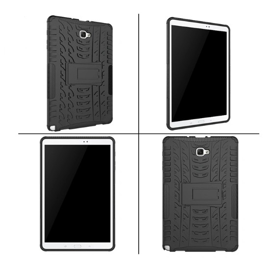 HYBRID STANDING soft case samsung TAB A 10.1 inch 2016 RUGGED DAZZLE CASE