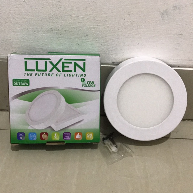 LED 6W Outbow Bulat Luxen