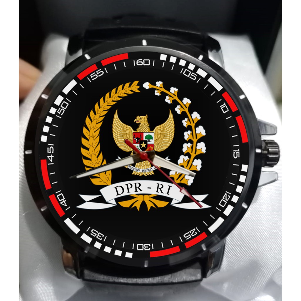 Jam Tangan Keren Terbaru Custom Lambang DPR RI