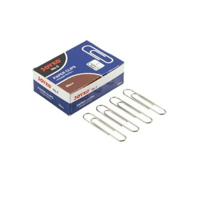 

Paper Clip / Klip Kertas / Penjepit Kertas Joyko No.5