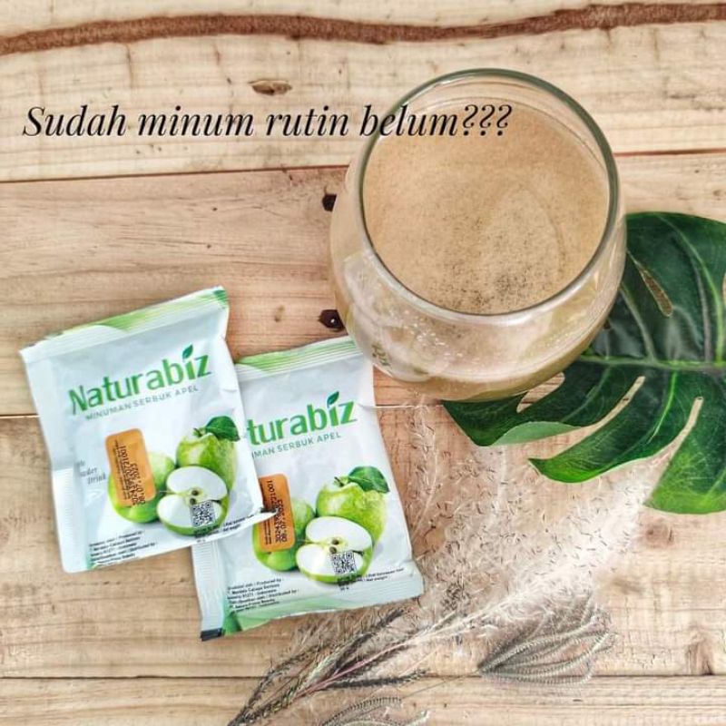 

Naturabiz minuman serbuk apel