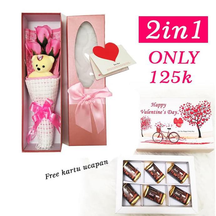 

Buruan Beli.. Promo 2In1 Bunga Valentine/ Kado Valentine/ Coklat Valentine Cp-V0303
