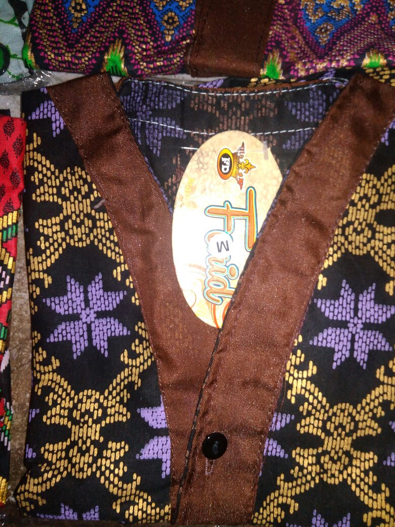 Piyama Anak Batik Prada/baju Tidur Anak Batik Prada