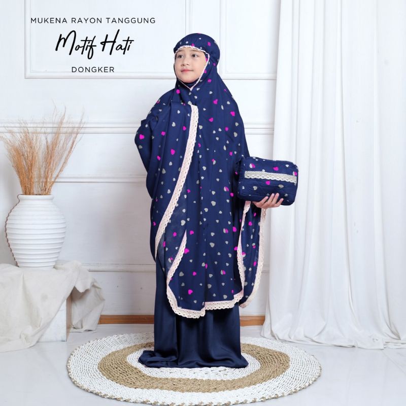 Mukena  Kids Katun Rayon