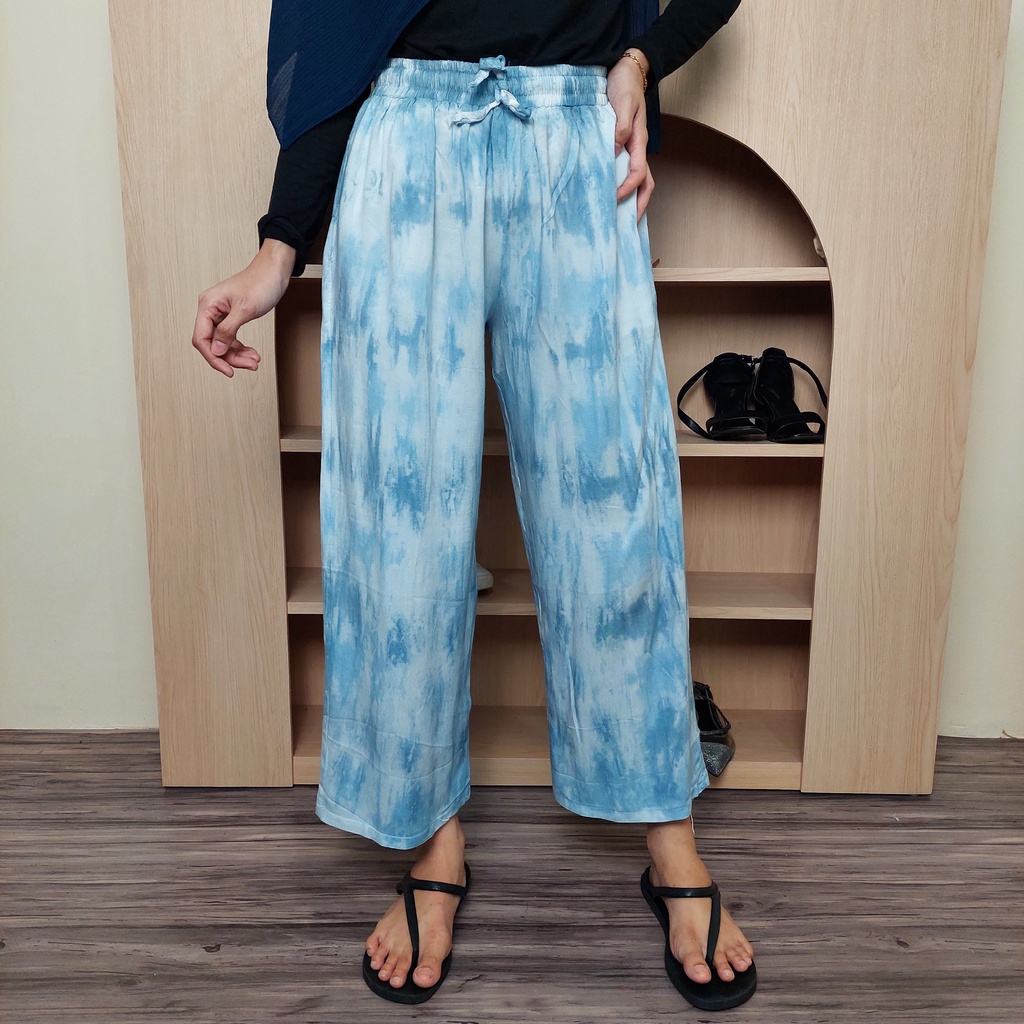 HOPYLOVY SALE Celana Comfy Pants bahan Katun Wanita Sania