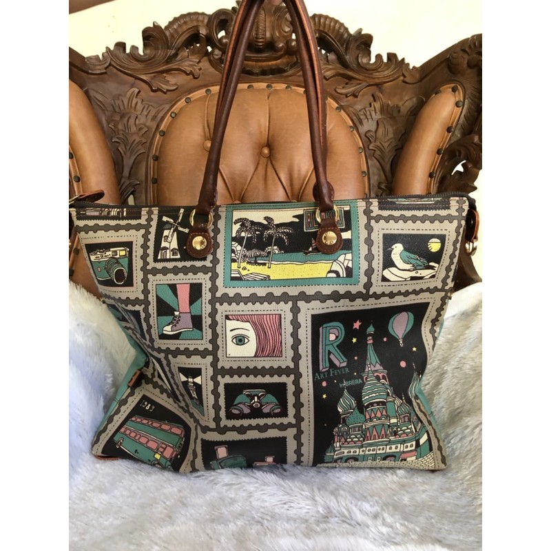 preloved tote bag brera art fever