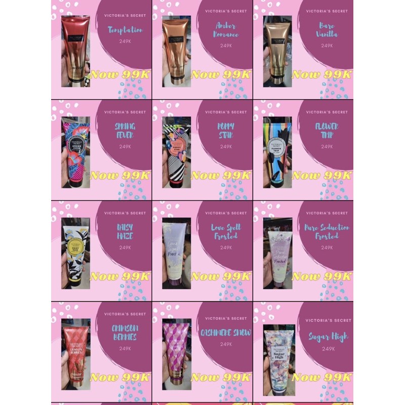 Victoria’s Secret Body Lotion