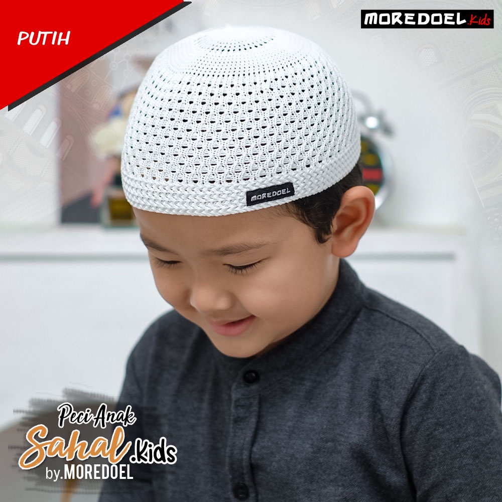 Peci Anak Sahal Moredoel Elastis Lucu Nyaman dipakai Cocok untuk Souvenir Milad dan Syukuran