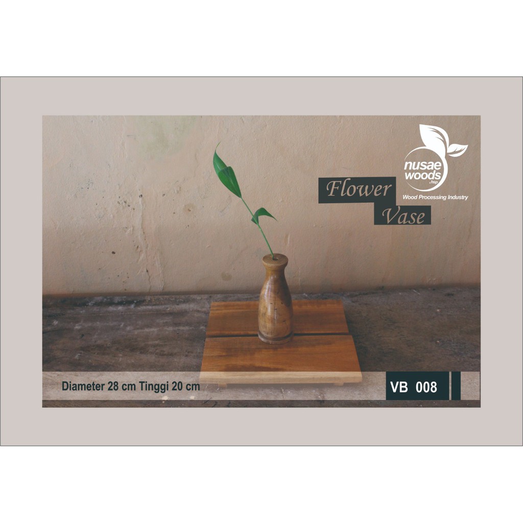 VAS BUNGA KAYU/VAS BUNGA/KADO UNIK/VAS KAYU/VAS BUNGA KAYU UNIK/VS08