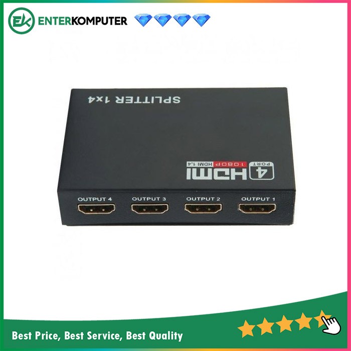 Accessories HDMI Splitter 1-4 - Gaintech