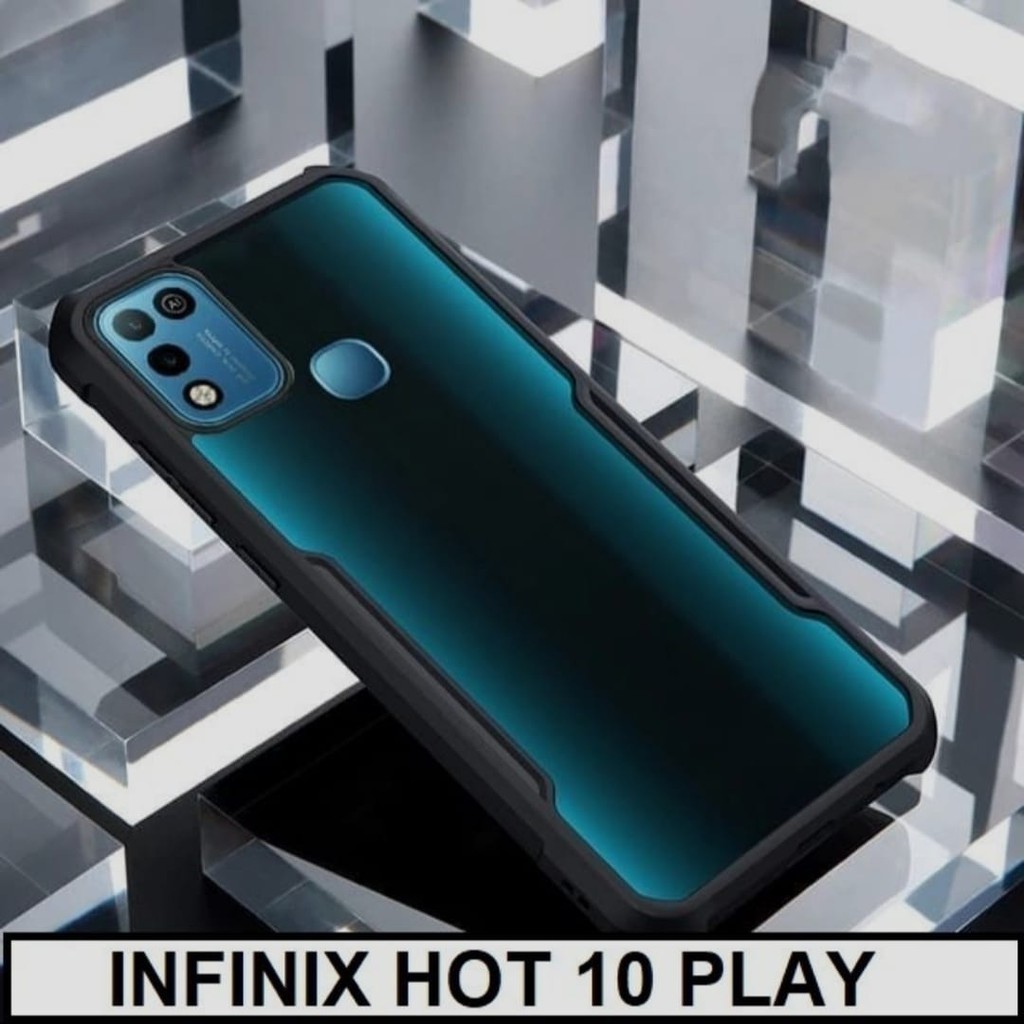 Case Infinix Hot 10 Play HOT 9 HOT 9 PLAY HOT 10S Hard Case Shockproof Armor Transparan