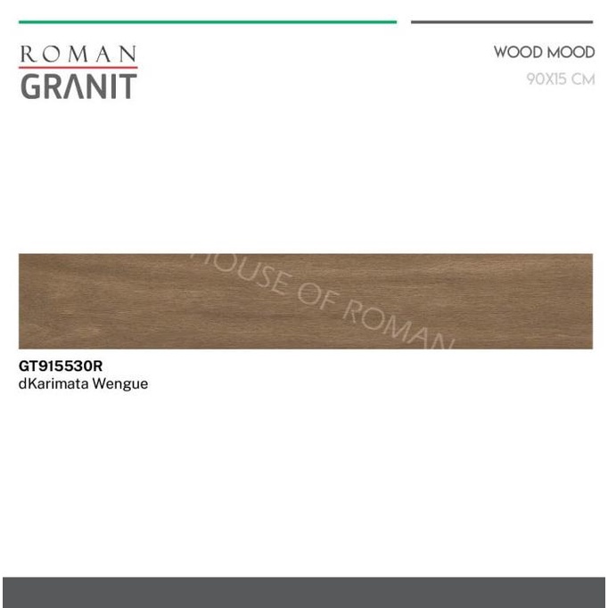 GRANIT ROMANGRANIT dKarimata Wengue 90X15 GT915530R ROMAN GRANIT