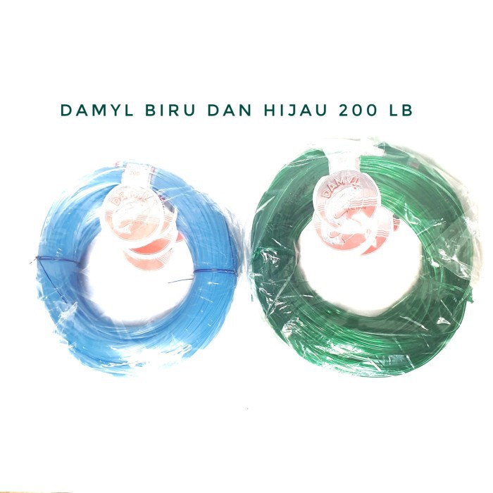 Senar Damyl Biru Hijau 200 LB