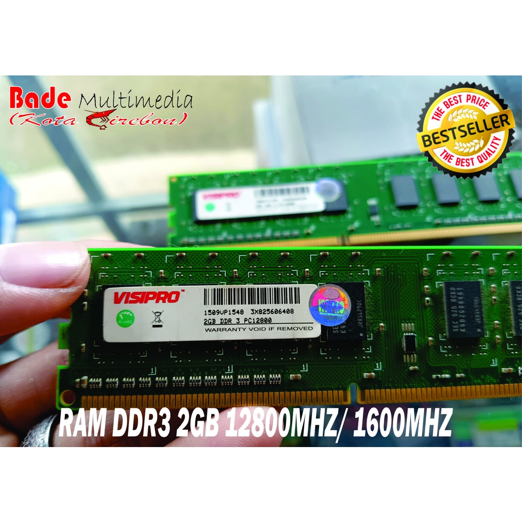 RAM DDR3 III 2 GB PC12800 16000Mhz Original