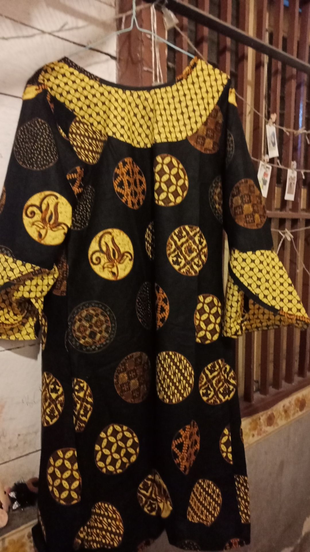M-l-xl-xxl Batik Tunik Wanita Asj Sa Hrb026 Kenongo Pekalongan Sogan Tulis
