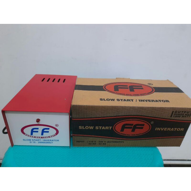 Slow start Inverator 1500 Watt Merk FF