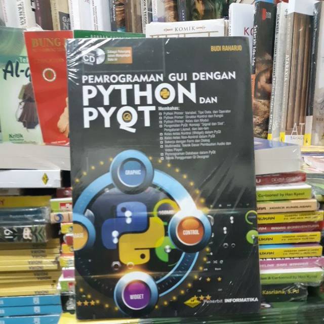 Pemrograman gui dengan python dan pyqt
