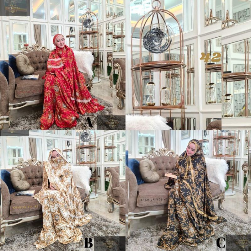 MUKENA KHADIJA VOL 42 BY BAENETTA ( READY )
