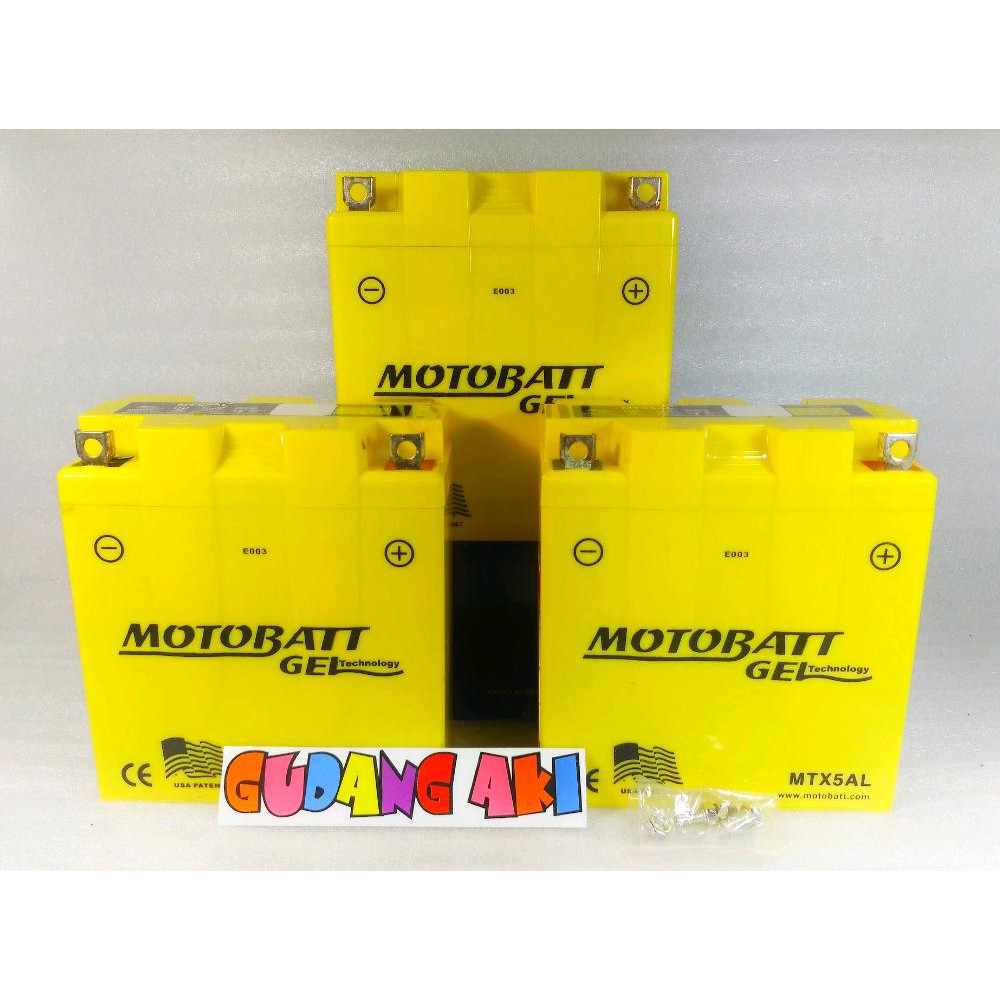 Terbaru accue/accu/aki kering yamaha jupiter Z-Burhan motobatt gel Limited