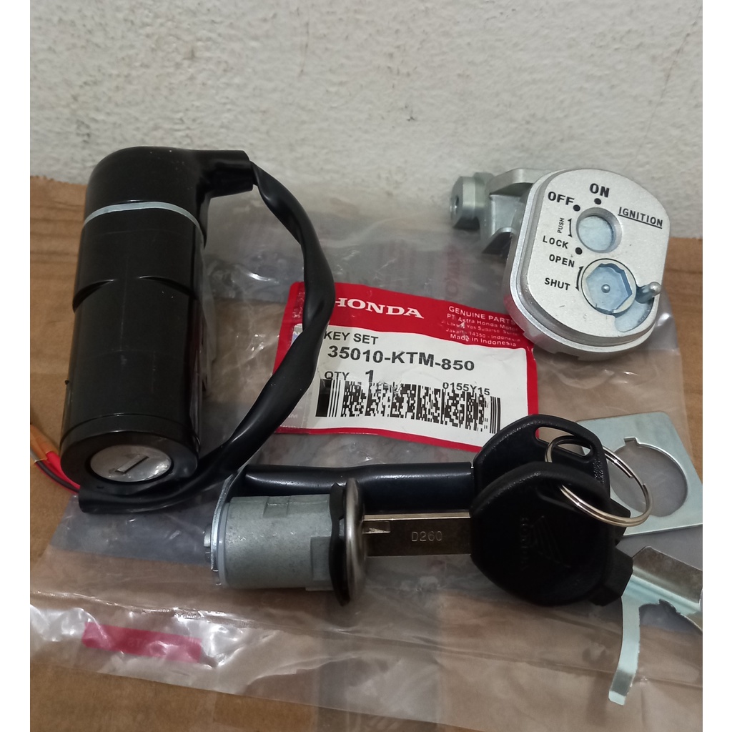 Kunci kontak supra x 125 Kunci kontak set supra x 125 KTM