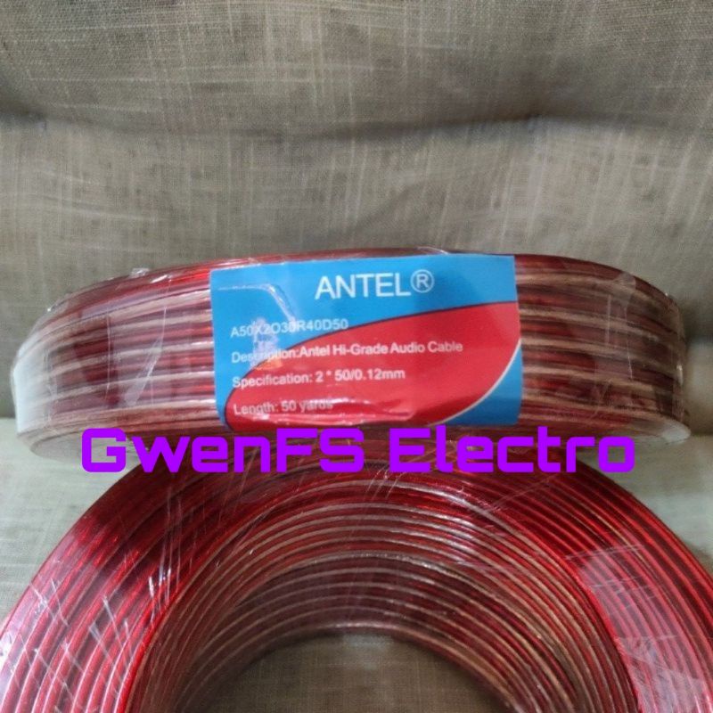 KABEL SPEAKER ANTEL  UK. 2x50 Per Roll