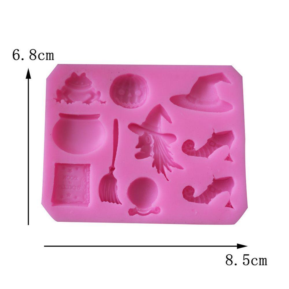 Solighter Cetakan Kue Kodok 3D Pumpkin Resin Molds Cake Stand