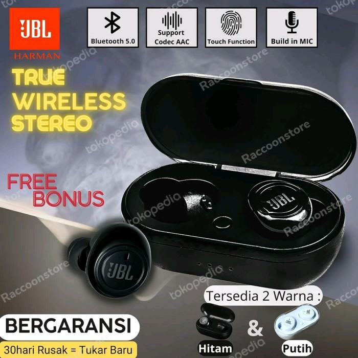 Jbl Headset Bluetooth Original Tws Wireless Earphone Superbass Earbuds