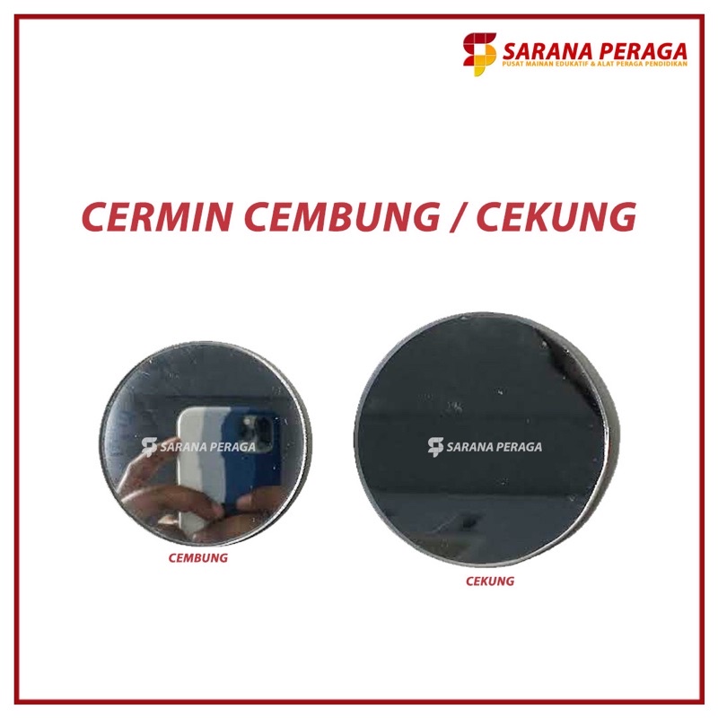 Cembung cermin 3 Sinar