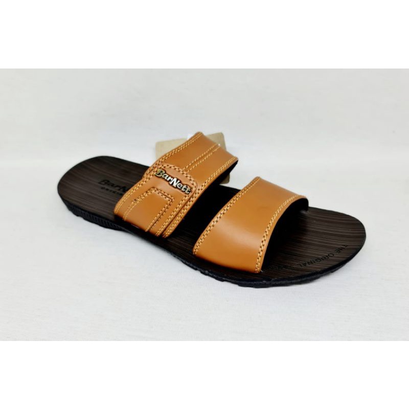 BARNETT RALLY MAX 01 - SANDAL SLOP CASUAL PRIA DEWASA MERK BARNETT-Tan