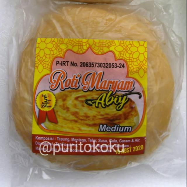 

Roti Maryam ABIY Frozen 350gr