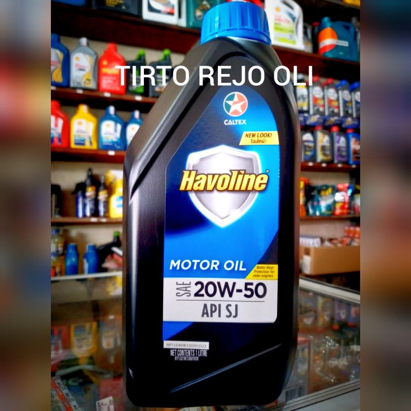 CALTEX HAVOLINE SAE 20W-50 API SJ