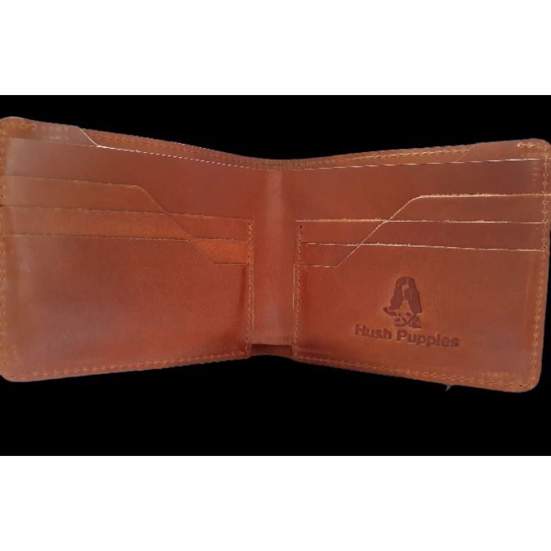 Dompet Pria Kulit Asli Model lipat Casual - Coklat Kickers