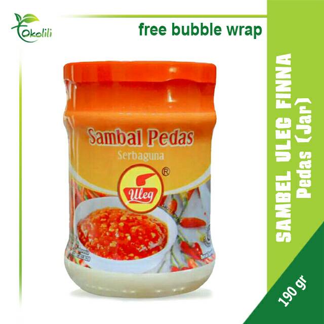 

Sambal uleg finna pedas (jar) 190 gr