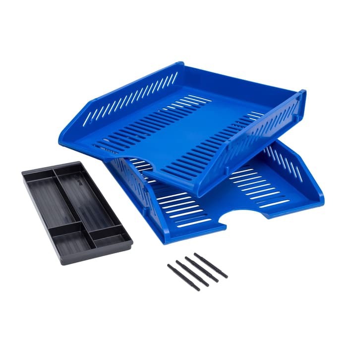 

Bantex Letter Tray Set Balck #9872