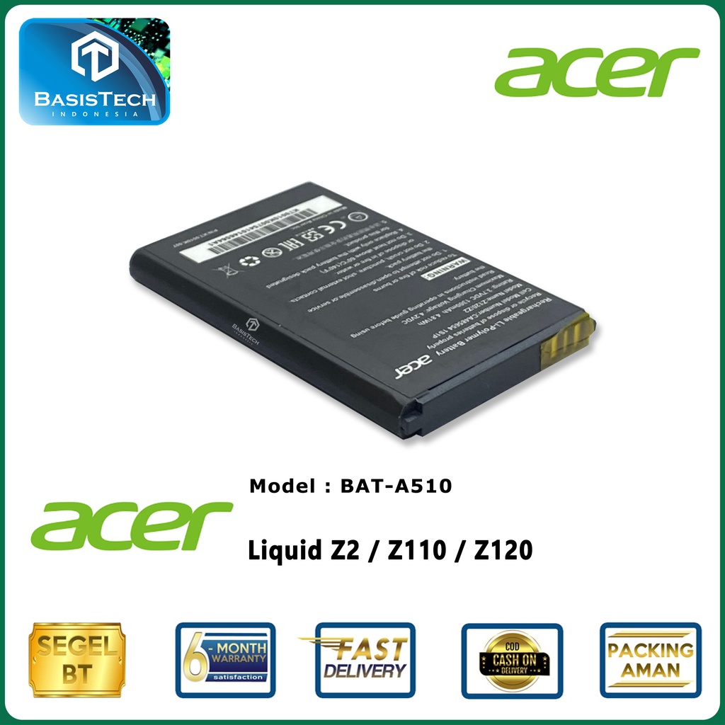 BATERAI ACER Z2 Z110 Z120 BAT-A510 - ORI99 BEST QUALITY