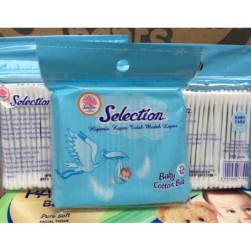 Selection Cotton Bud Buds Bayi Dewasa isi 100