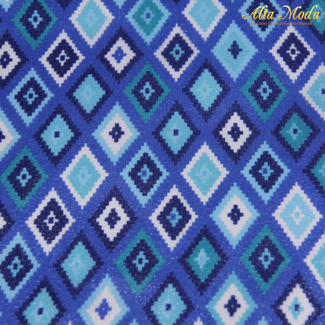 

Alta Moda Chiffon Biru Motif Wajik (1M)