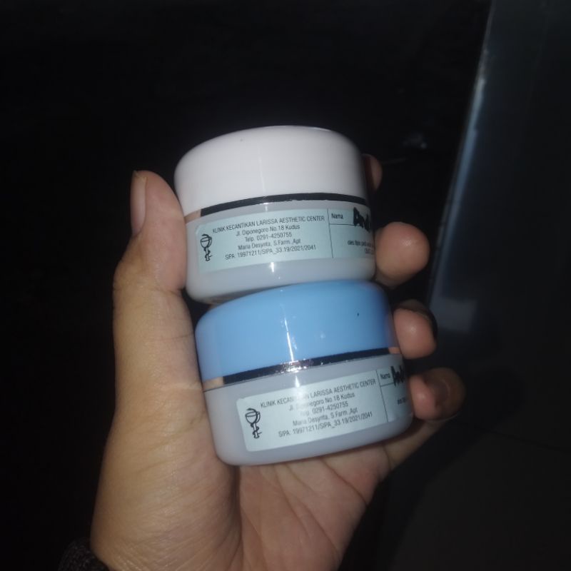 CREAM RACIKAN LARISSA - CREAM PAGI DAN MALAM