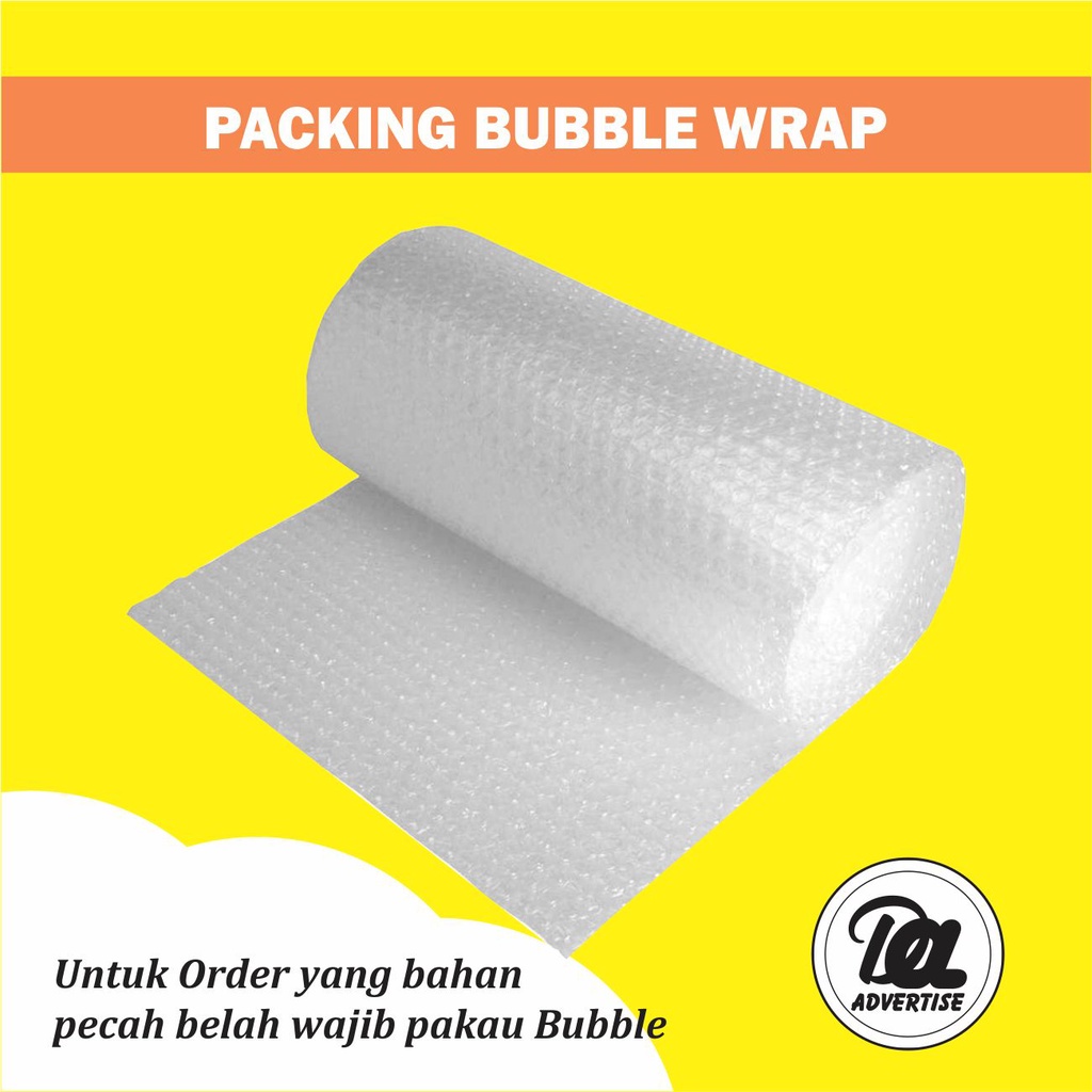 

Bubble wrap tambahan packing supaya Aman Buble wraps plastik gelembung