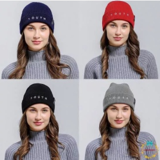 kupluk terbaru beanie hat distro pria wanita dewasa import model Youth Original cap bordir Trendy