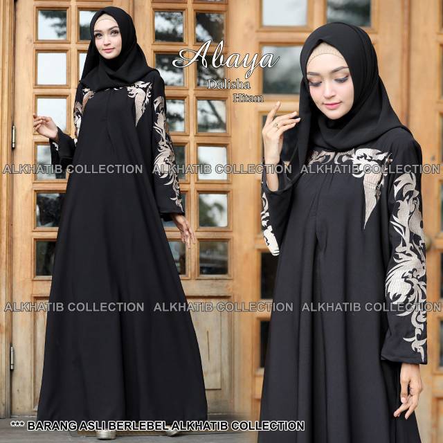 ALKHATIB COLLECTION ABAYA DALISHA BODIR WOLFIS S M L XL 