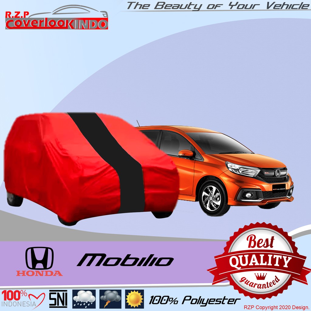 COVER MOBIL HONDA MOBILIO SELIMUT HONDA MOBILIO SARUNG MOBIL HONDA MOBILIO BAHAN TEBAL