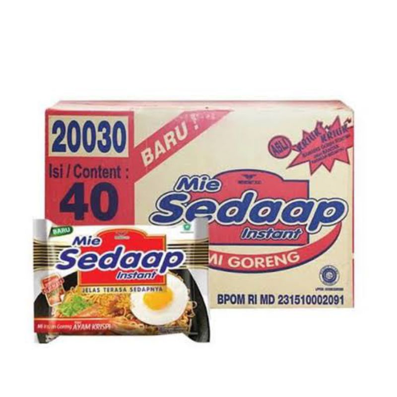 

Mie Sedap goreng 40 pcs