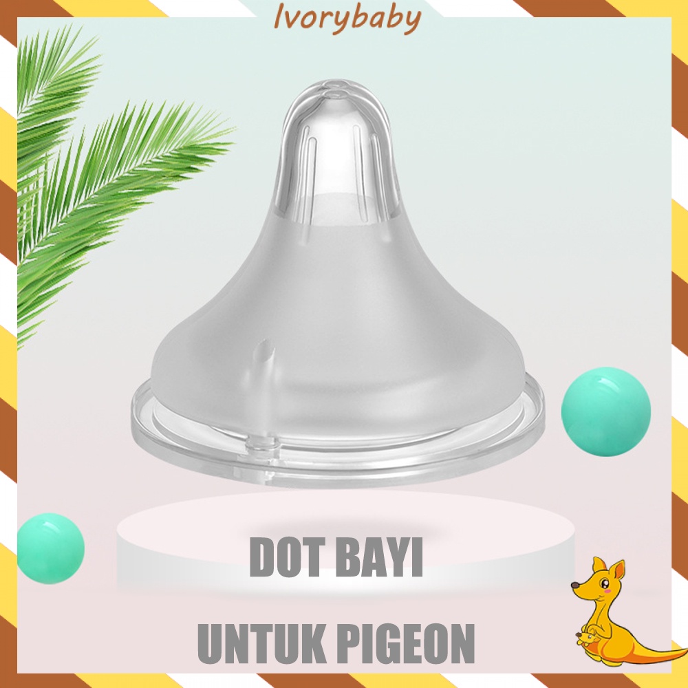 Ivorybaby Dot bayi BPA free mengganti nipple dot bayi wide neck