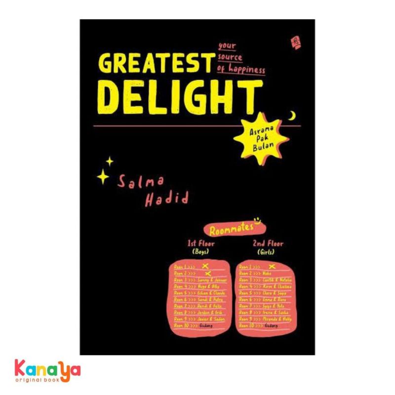 NOVEL GREATEST DELIGHT/Salma Hadid/Bukune/Original