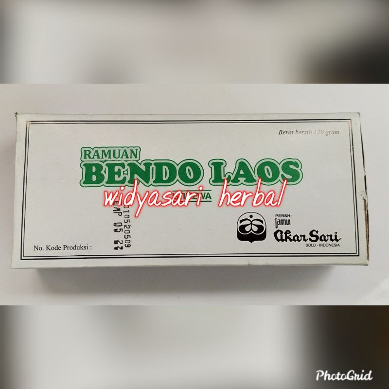 

Bendo Laos Jamu Godog Akar Sari