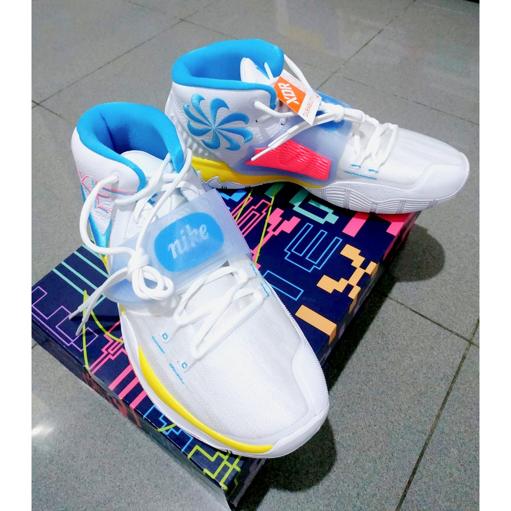 Nike Kyrie 6 Ep Neon Graffiti Size 11
